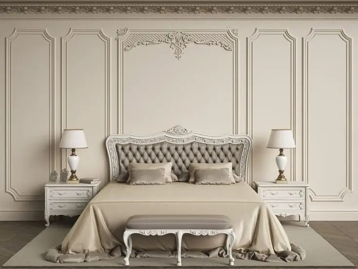 Elegant furniture with classic design elements