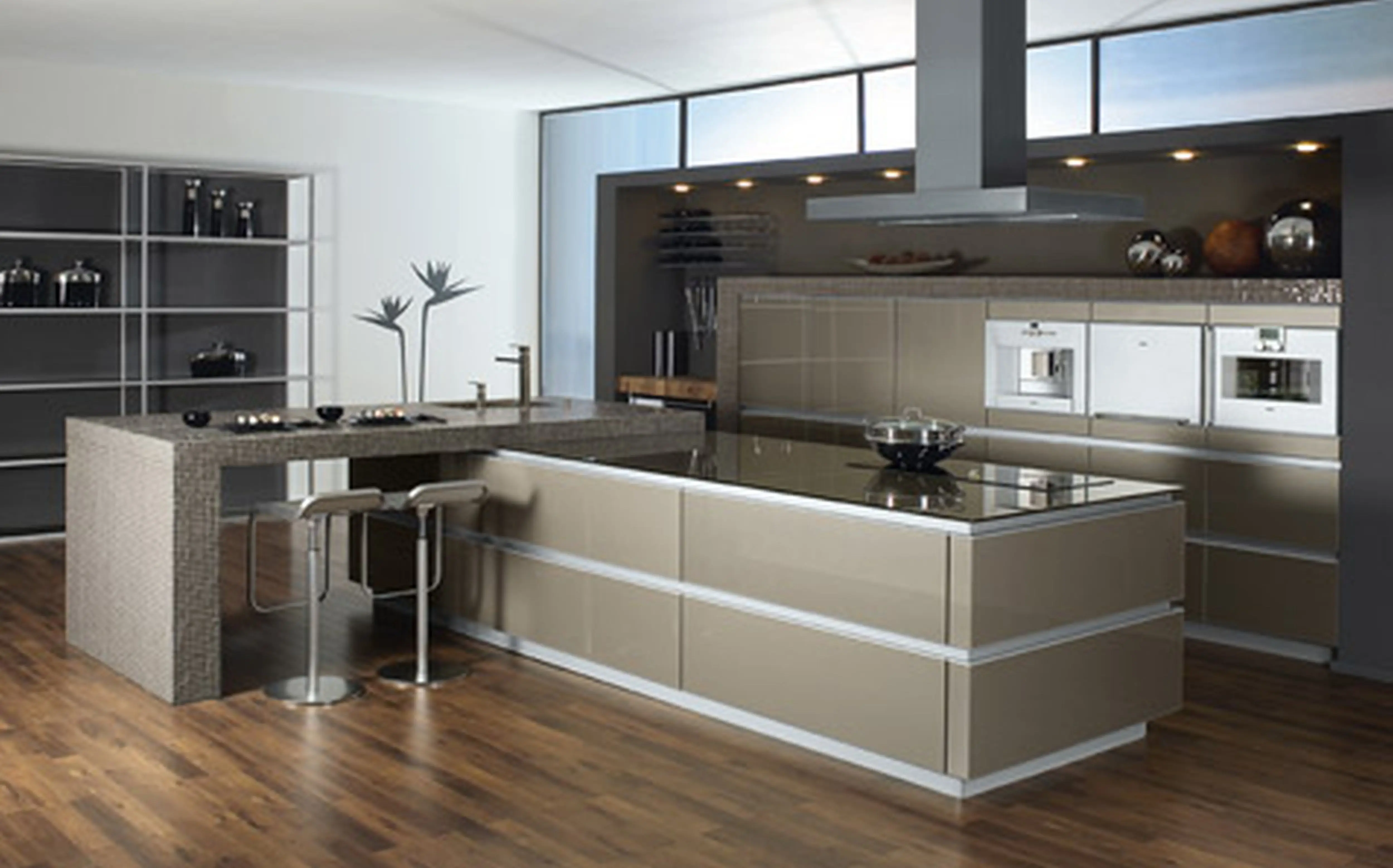 Modern kitchen for the Williams's project.